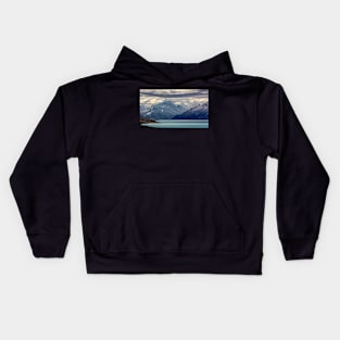 Aoraki/Mt Cook and Lake Pukaki Kids Hoodie